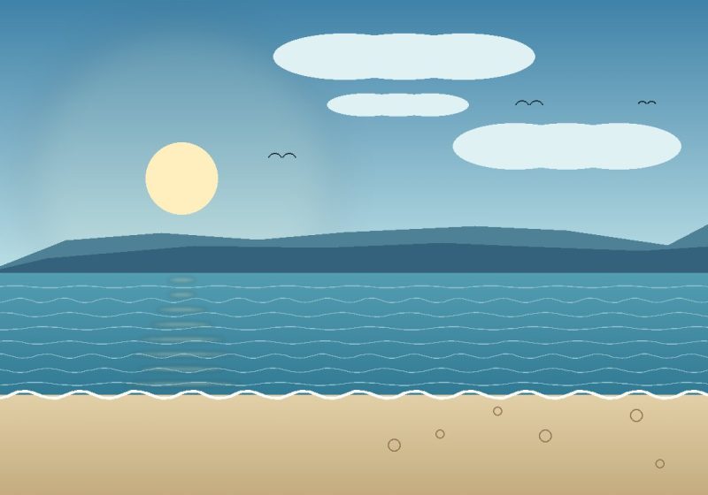 环海步道二期完工，傍晚散步看日落又添三公里好去处