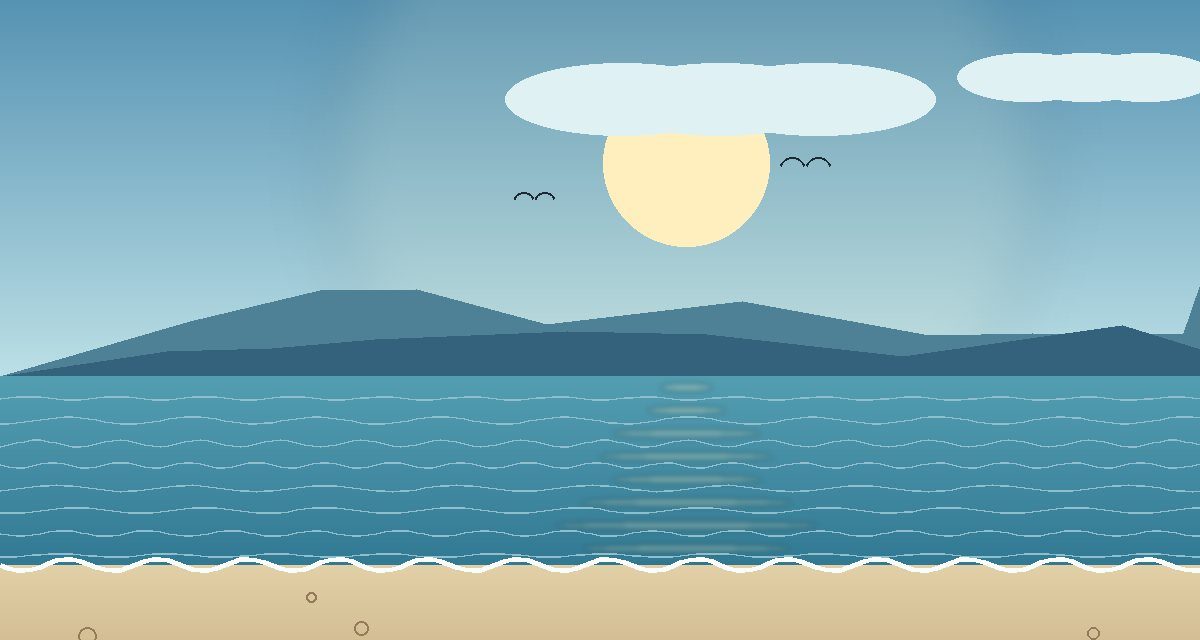 月牙湾沙滩：一湾细沙如银，夏天遛娃踏浪的首选